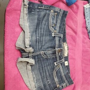 BKE Dark Blue Women's Jean Shorts